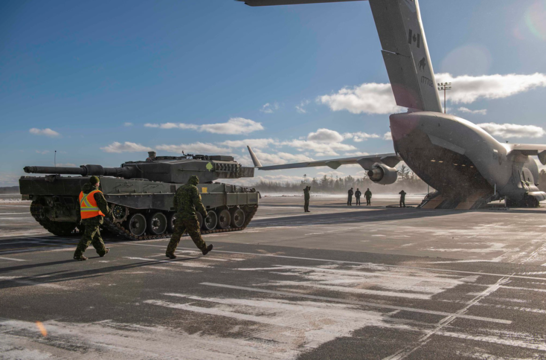  加拿大援助的“豹2A4”准备运往乌克兰