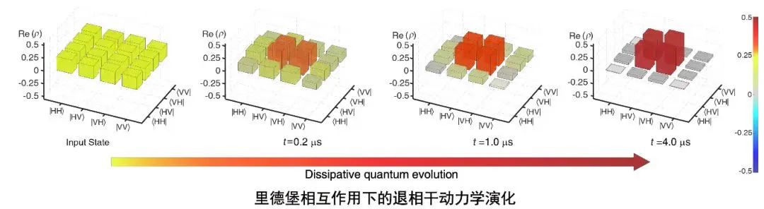 图 | 利用里德堡量子耗散实现纠缠（来源：Nature Photonics）