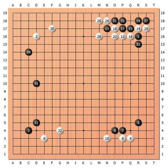 简析:本因坊战七番棋首局 一力辽屠龙成功拔头筹