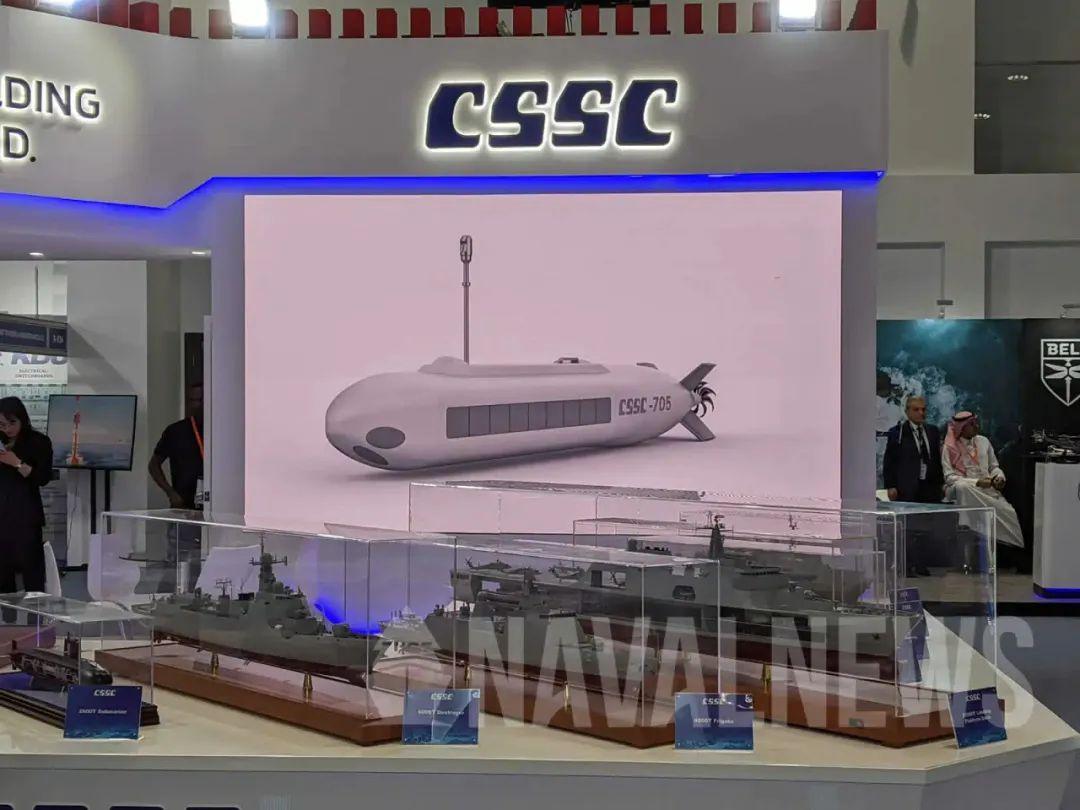 中国超大型无人潜航器亮相中东防务展！性能远超美军同类产品？