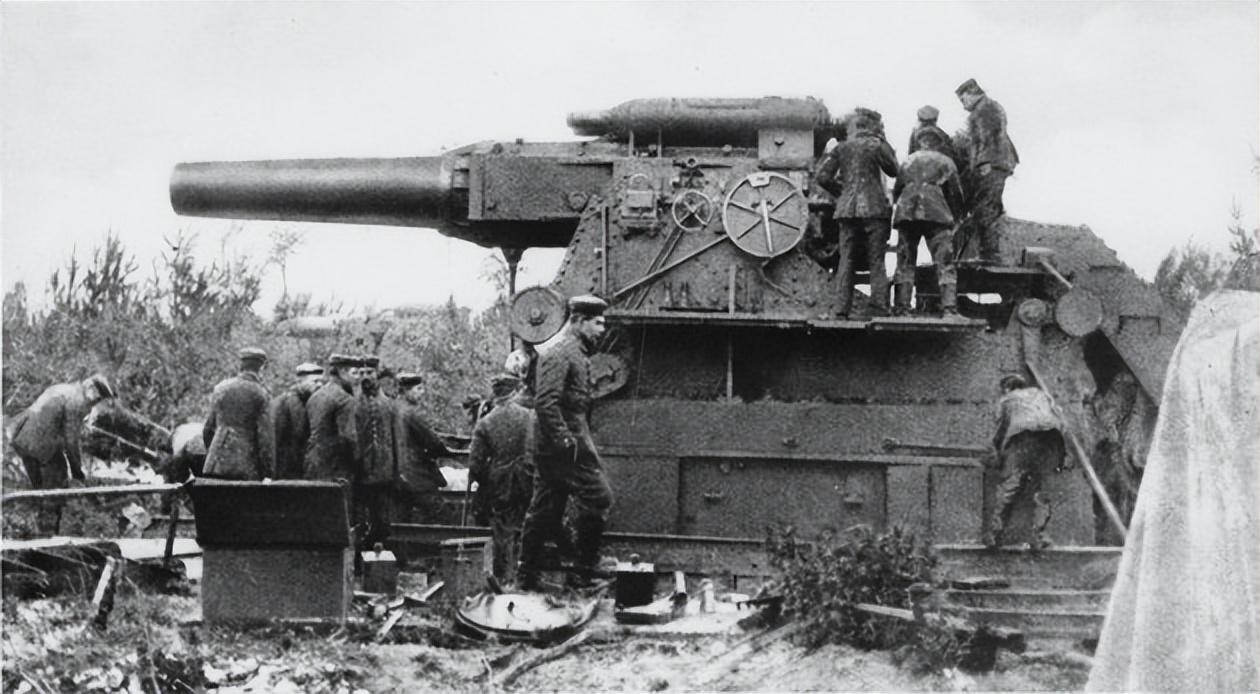战斗全重375吨！德国“巴黎大炮”，一战期间火炮的巅峰之作