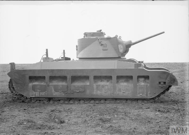 称雄北非！二战英军玛蒂尔达重型坦克，如何最终会沦为88炮的猎物