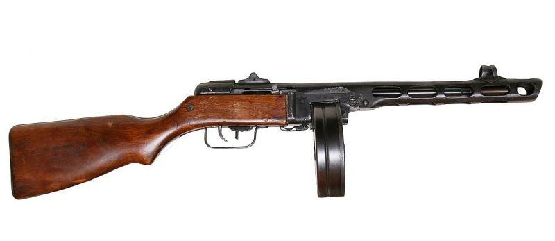 苏联红军的标志！火力凶猛的波波沙冲锋枪，大量制造曾被多国使用