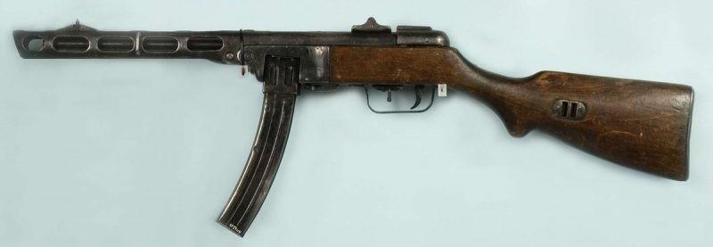 苏联红军的标志！火力凶猛的波波沙冲锋枪，大量制造曾被多国使用