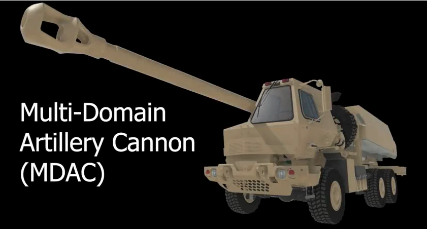 美陆军研发155毫米车载高射炮，配备长炮管，火力猛射速快