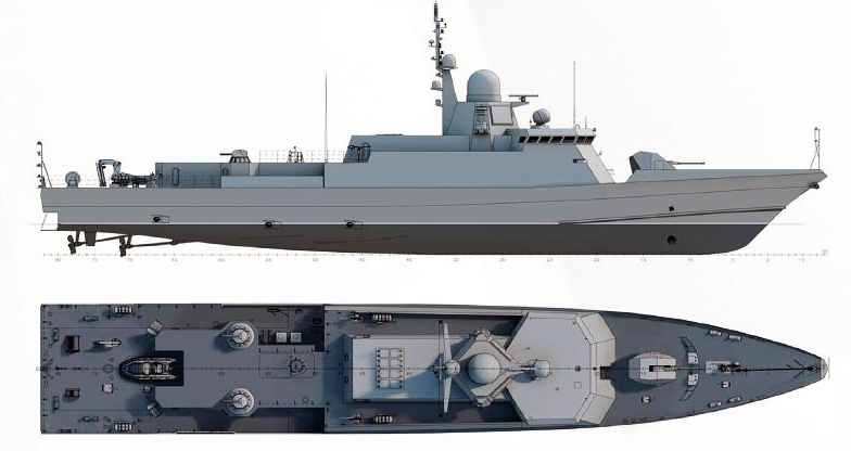 小船抗大炮，俄罗斯海军的新玩具，800吨排水量却拥有超强火力