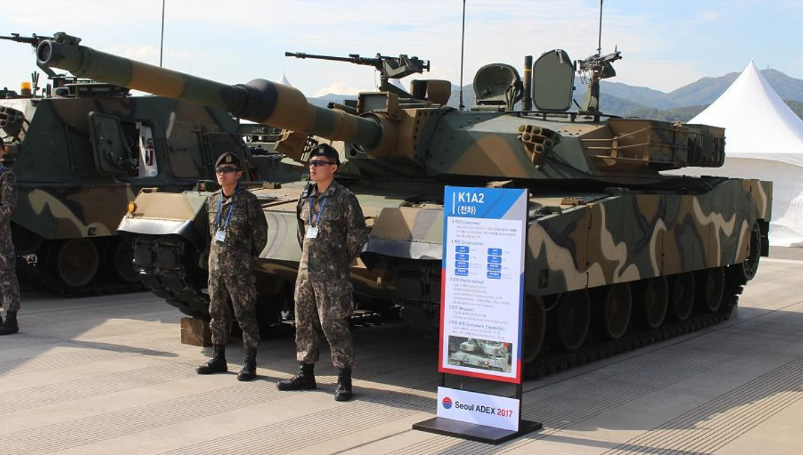 能爬过水泥墩吗？韩国公布将升级老旧K1坦克，战斗力提升有限