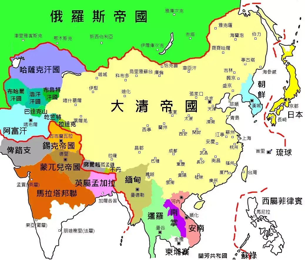 清朝领土为什么比历史上其他的朝代要大？这4点值得深思