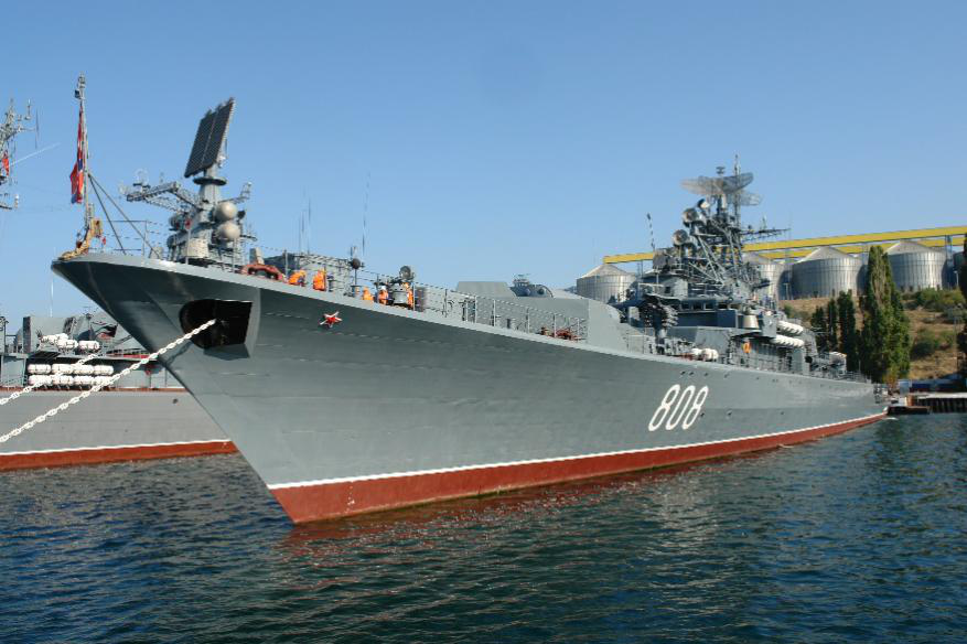 俄罗斯派老舰支援叙利亚，当年用2000吨小船怒怼美国万吨巡洋舰
