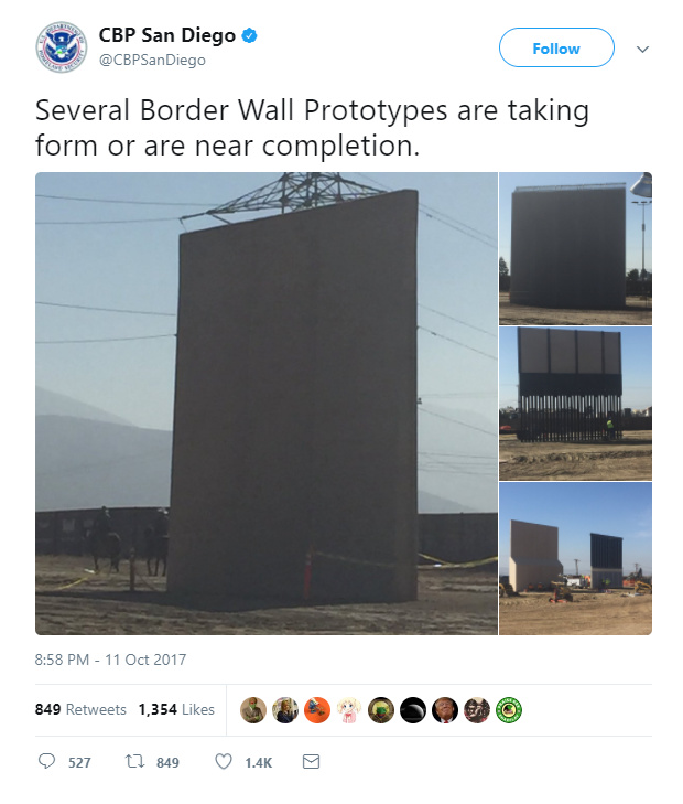 特朗普出台脑残政策：为挡非法移民，花费百亿美元在边境修墙