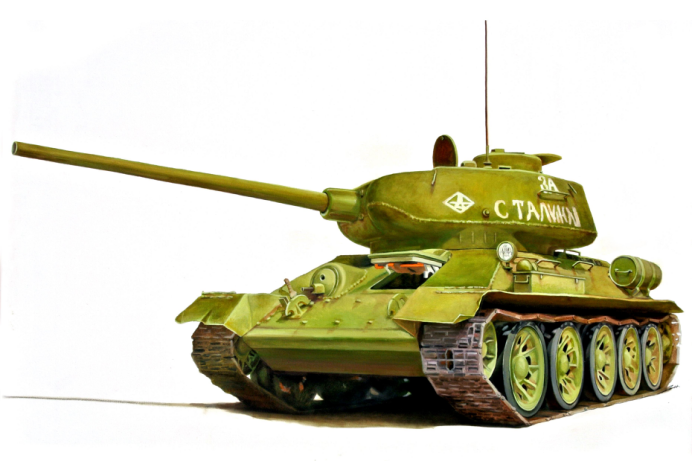 中国59坦克的爸爸，史上产量最高的坦克，代表了苏联坦克技术巅峰