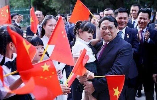 越南总理，首次访华