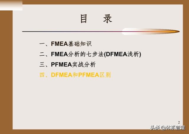 FMEA(五版)培训教材