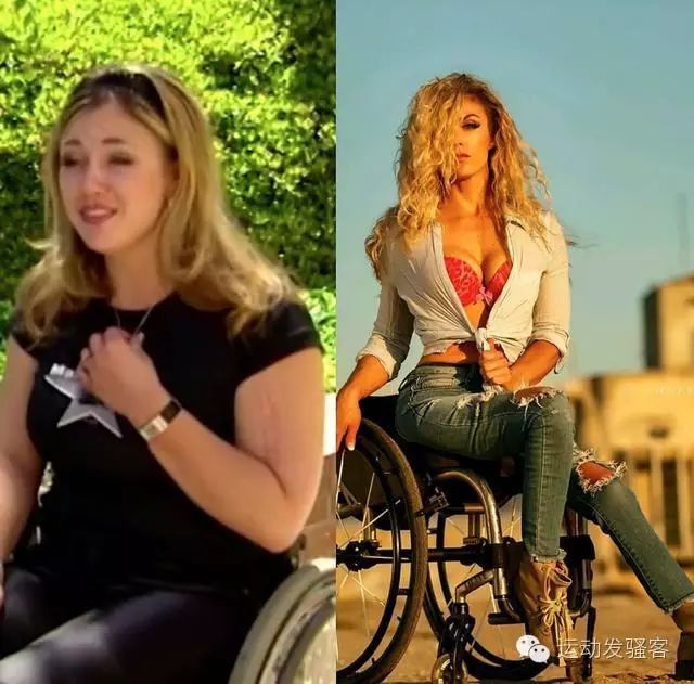 轮椅上的健身女王，魔鬼身材引百万粉丝关注