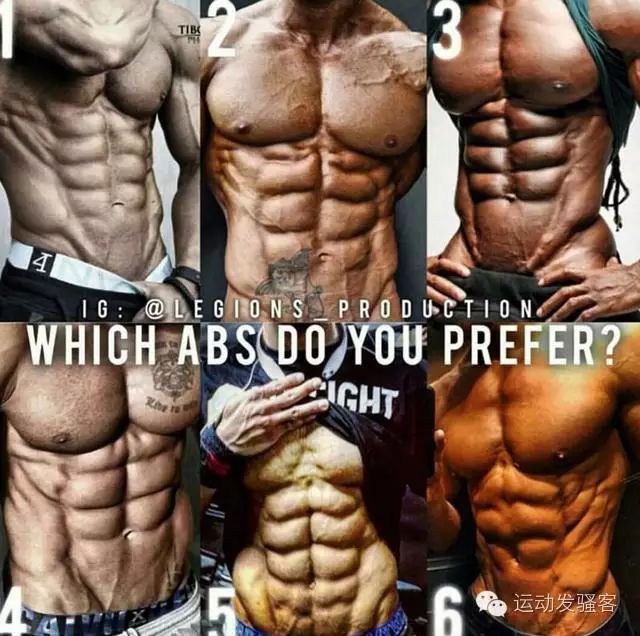 有腹肌的男人更有魅力，你知道你属于哪种腹肌吗？