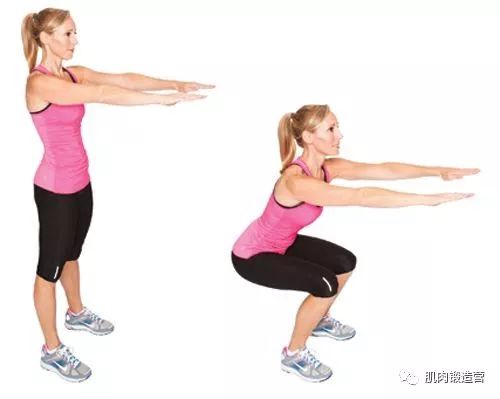 深蹲不仅限于臀腿锻炼，4种深蹲，塑造好身材强健身体