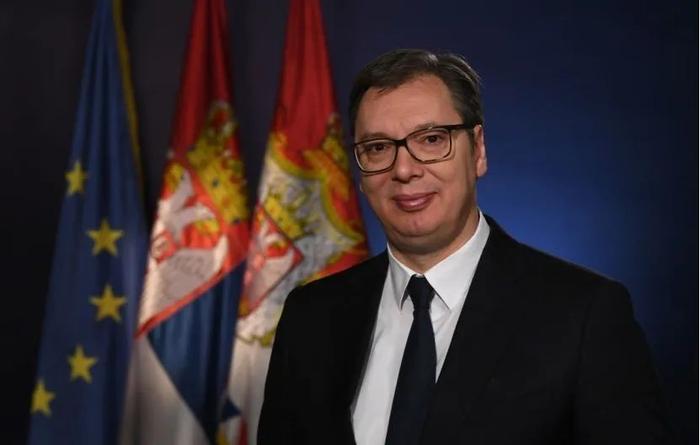 塞尔维亚总统武契奇 资料图 图源：外媒