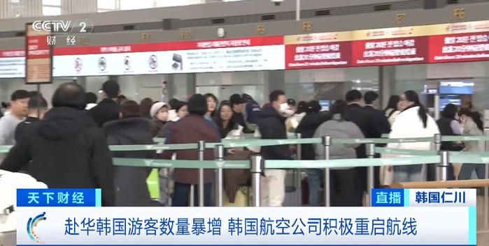 游客暴增超900%！大批韩国游客涌入中国！