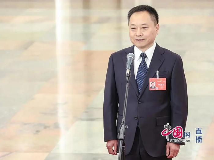 水利部部长李国英接受媒体采访 中国网 伦晓璇