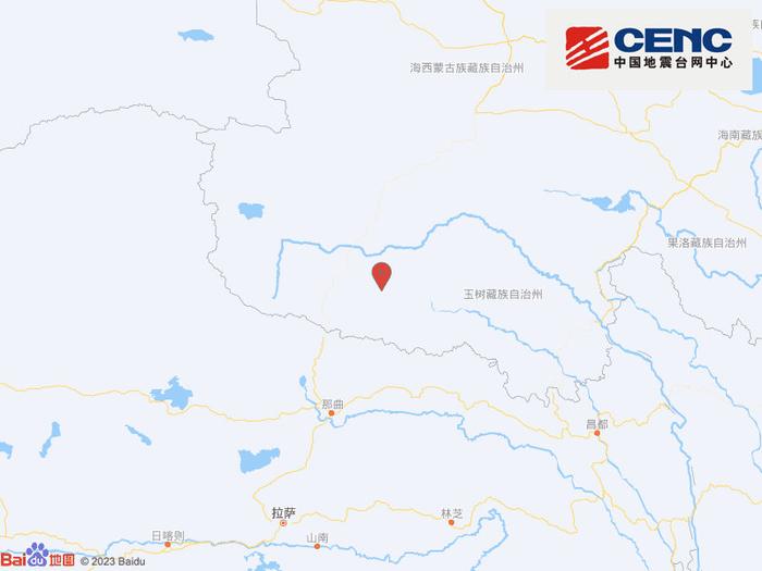 青海玉树州杂多县发生5.5级地震，震源深度10千米