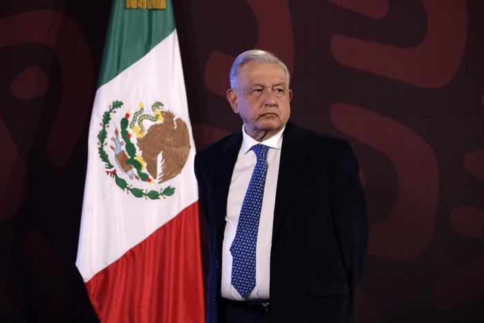 资料图：墨西哥总统洛佩斯（图片来源：澎湃影像）