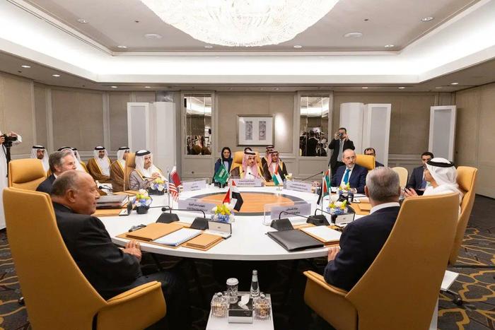 沙特主持召开六方部长对美协商会议 讨论巴以冲突