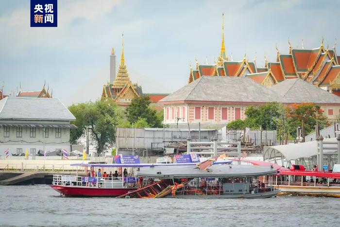 泰国曼谷一游船发生事故 3名中国游客受伤