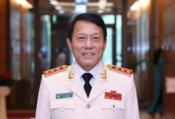 越南公安部部长梁三光。图/越南政府新闻网