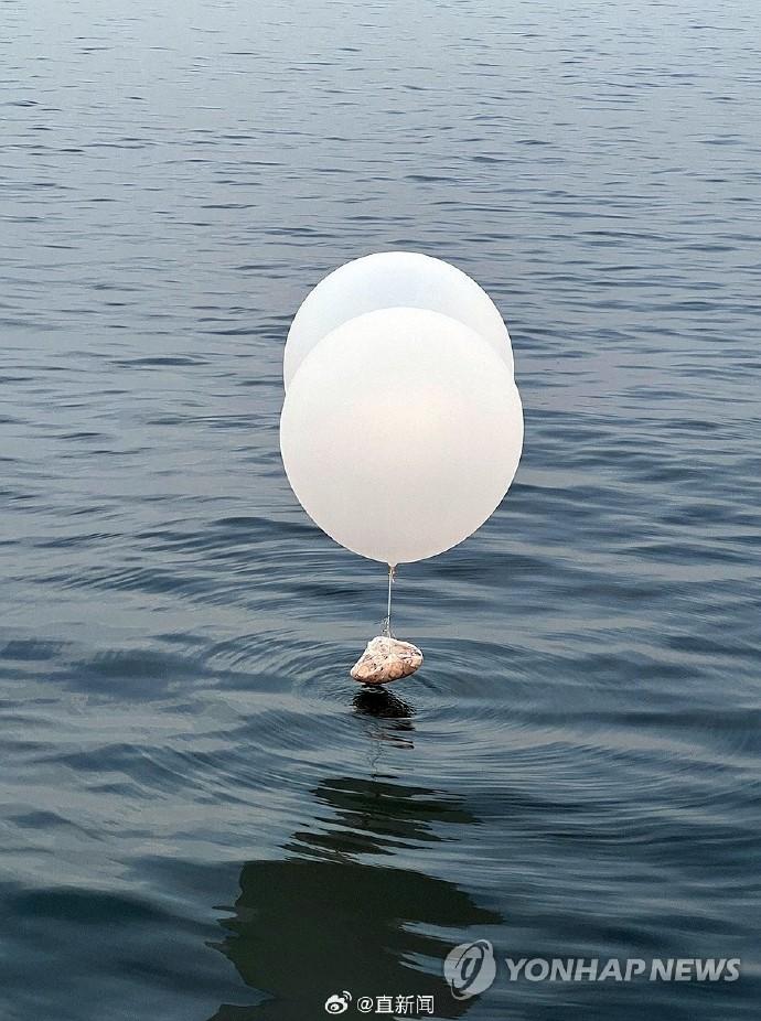 韩联参：朝鲜再向韩空投330多只垃圾气球