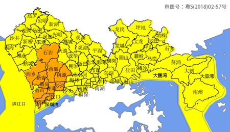 深圳市分区发布暴雨橙色预警 全市进入暴雨防御状态